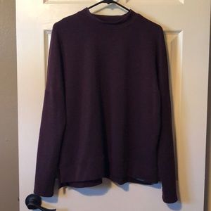 Purple sketchers sweater